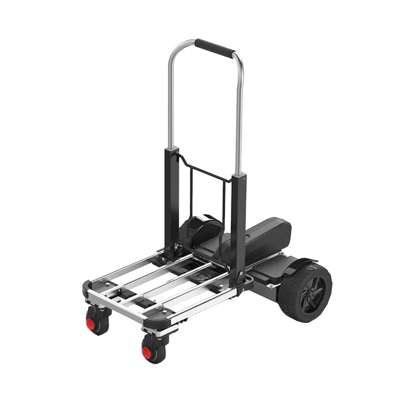 小动体感电动小推车搬运车折叠拉货地摊仓库推车手推车快递